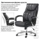 Кресло руководителя PREMIUM Advance EX-575, хром, экокожа, черное. Фото товара с разных ракурсов.